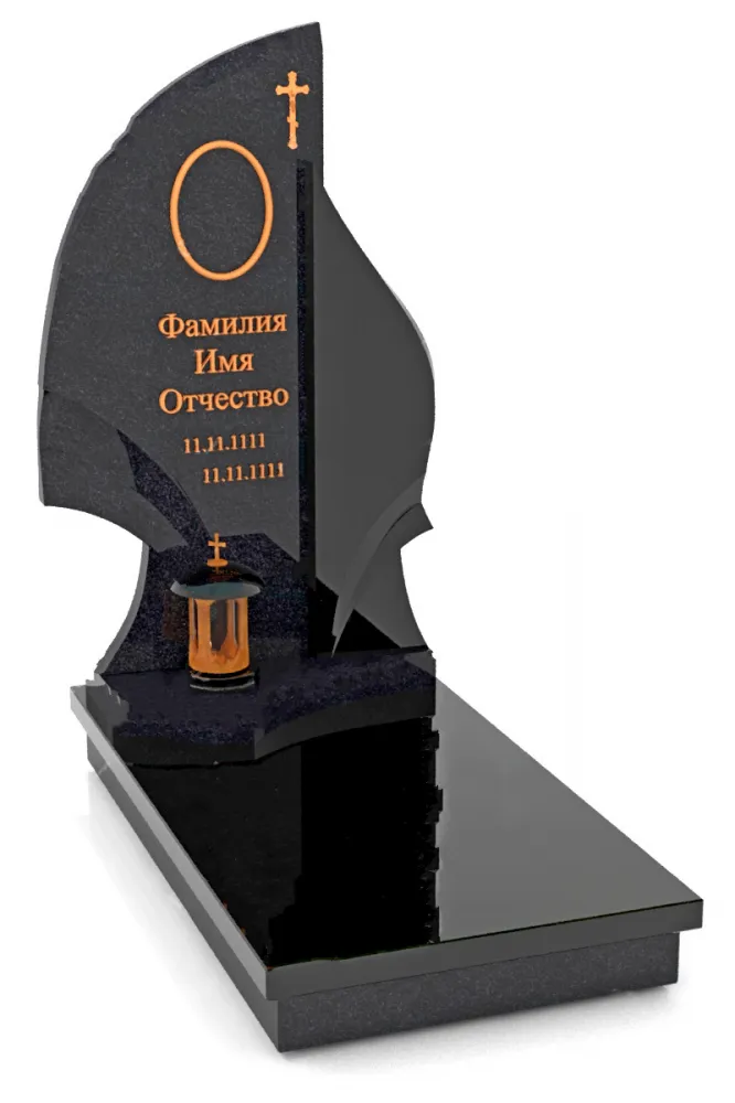 Мемориальный комплекс из гранита 047 | Индивидуальный расчет, изготовление и установка под ключ